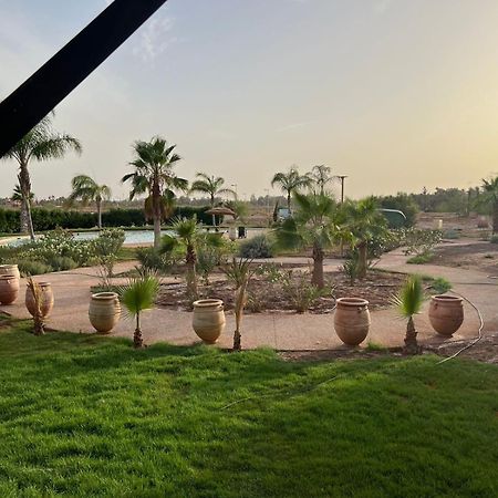 Fabuleux Appartement, Rez De Jardin Au Sein De La Palmeraie Marrakesch Exterior foto