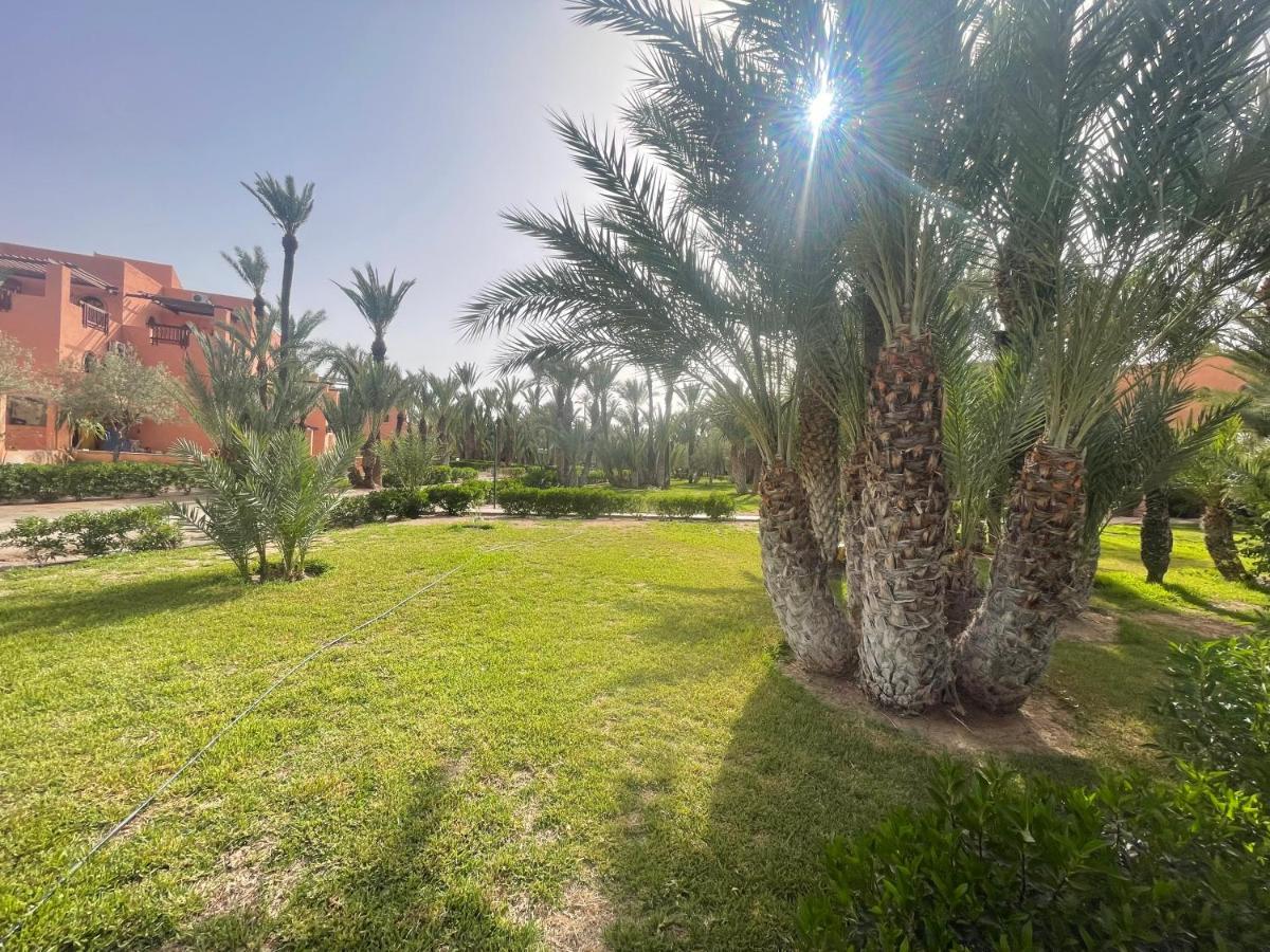Fabuleux Appartement, Rez De Jardin Au Sein De La Palmeraie Marrakesch Exterior foto