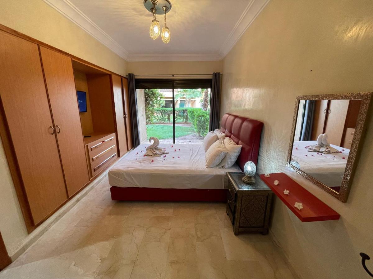 Fabuleux Appartement, Rez De Jardin Au Sein De La Palmeraie Marrakesch Exterior foto