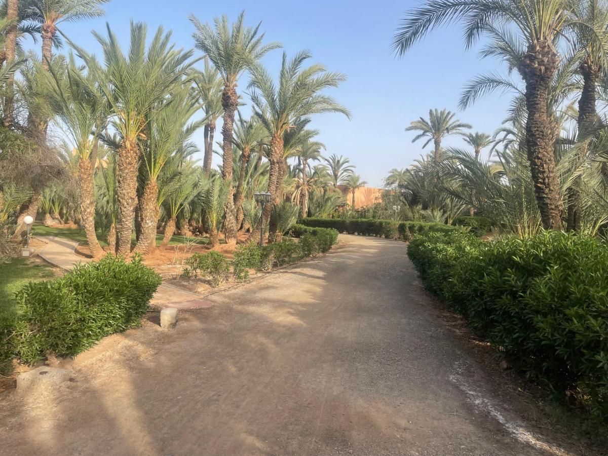 Fabuleux Appartement, Rez De Jardin Au Sein De La Palmeraie Marrakesch Exterior foto