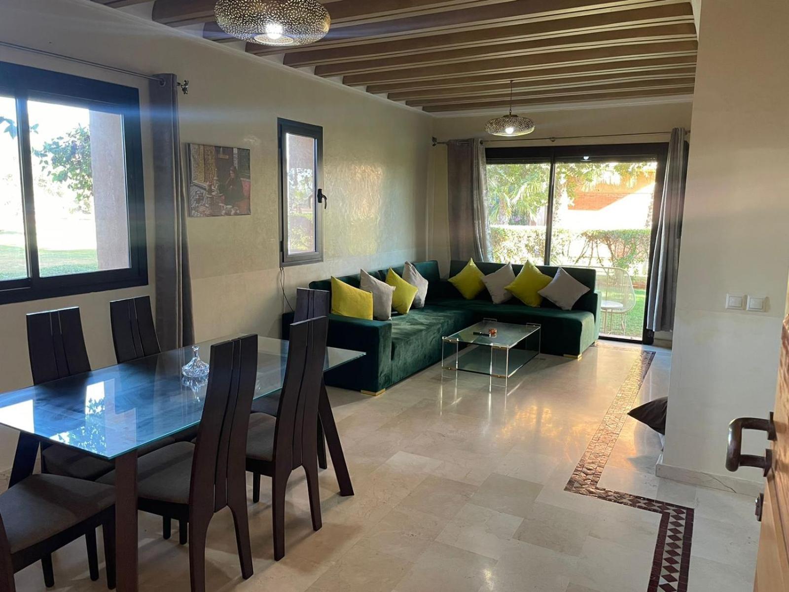 Fabuleux Appartement, Rez De Jardin Au Sein De La Palmeraie Marrakesch Exterior foto