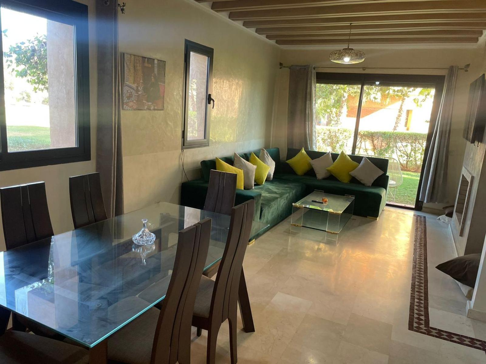 Fabuleux Appartement, Rez De Jardin Au Sein De La Palmeraie Marrakesch Exterior foto