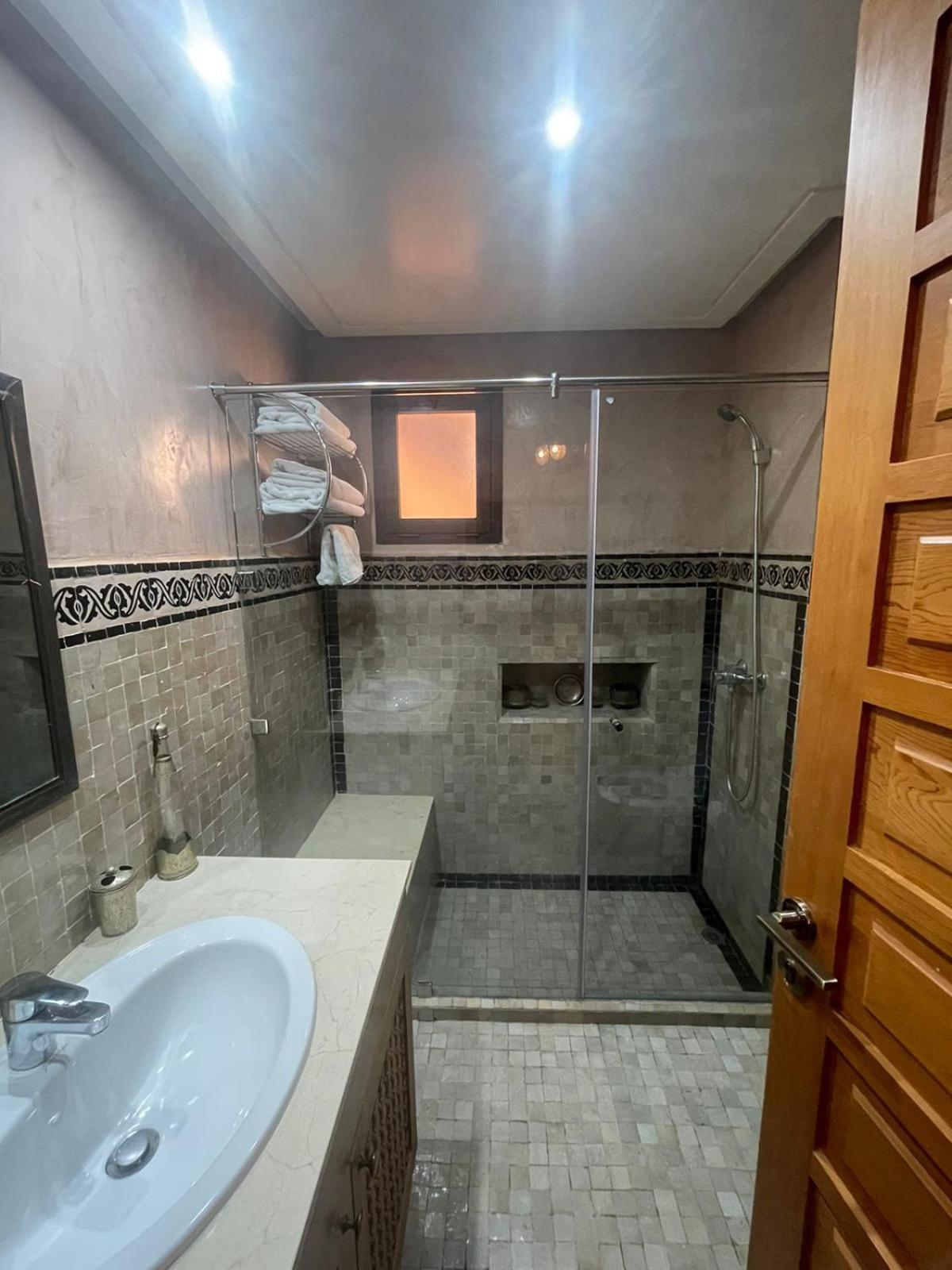 Fabuleux Appartement, Rez De Jardin Au Sein De La Palmeraie Marrakesch Exterior foto