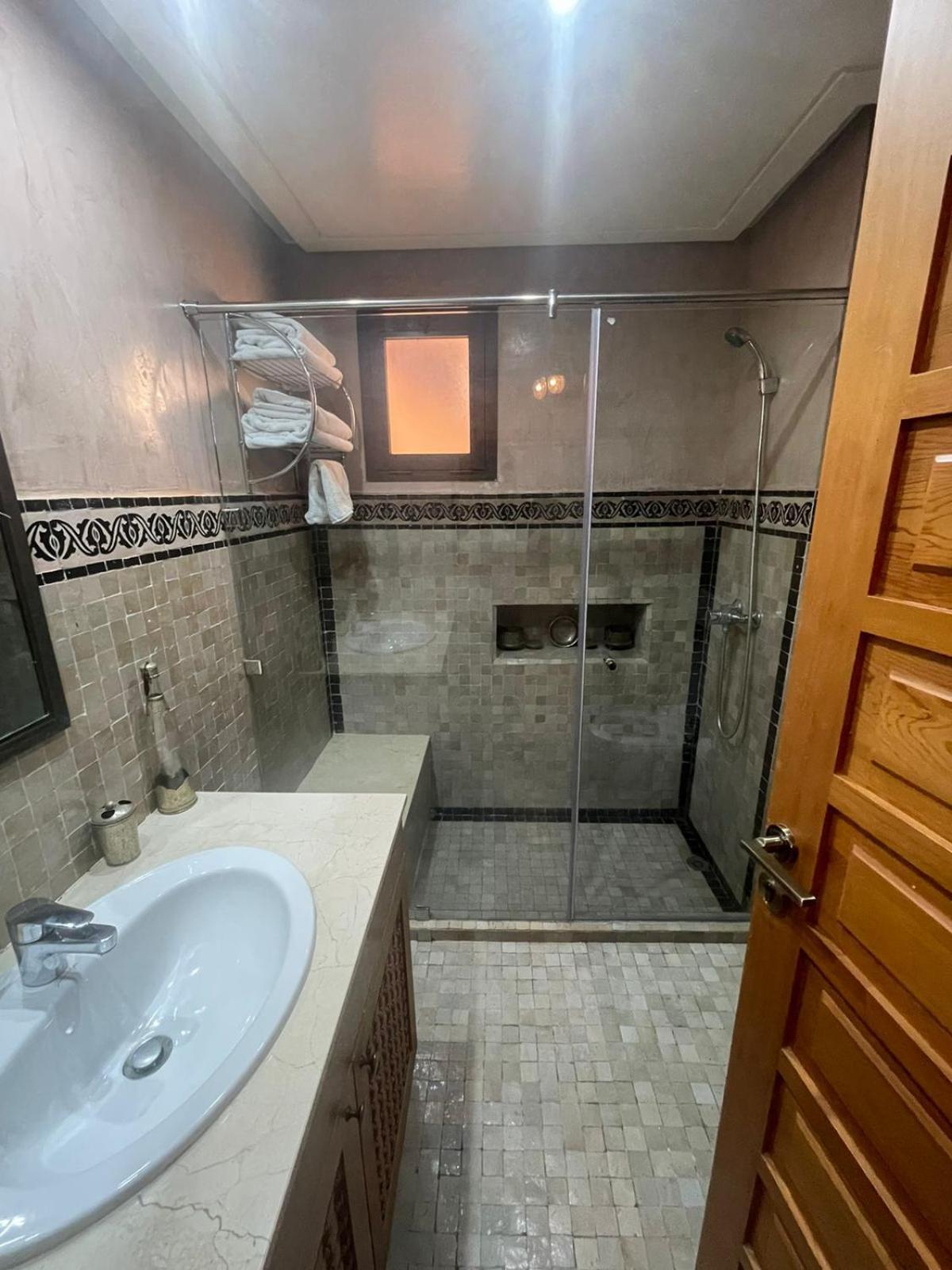 Fabuleux Appartement, Rez De Jardin Au Sein De La Palmeraie Marrakesch Exterior foto