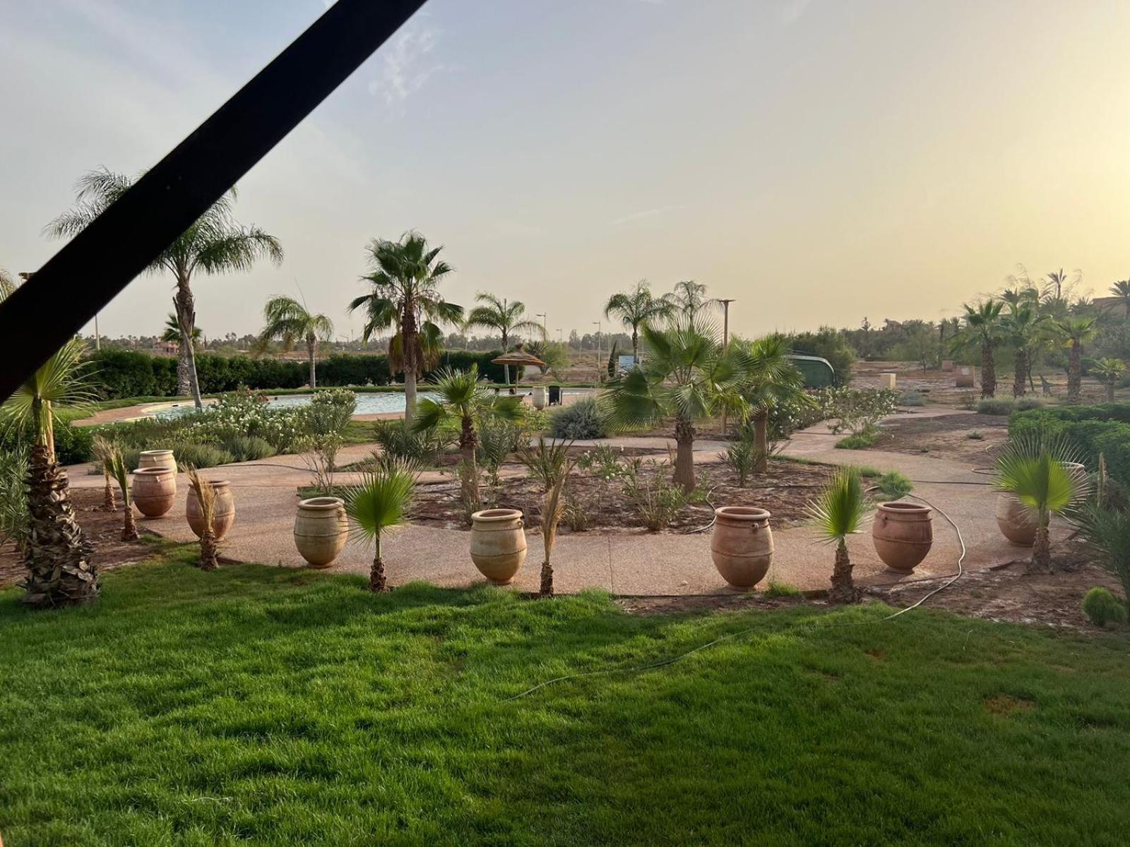 Fabuleux Appartement, Rez De Jardin Au Sein De La Palmeraie Marrakesch Exterior foto